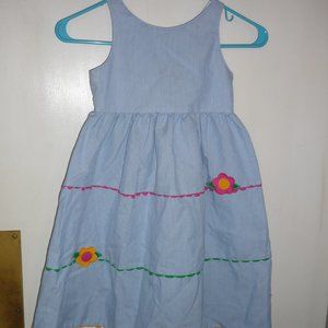 Girls Florence Eiseman Size 5 Spring Summer Dress